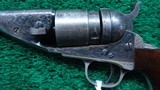 EXTREMELY RARE CASED DELUXE 1862 POCKET NAVY CONVERSION REVOLVER IN CALIBER 38 RF - 9 of 22