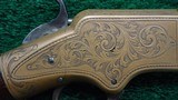 BEAUTIFUL FIRST MODEL FACTORY ENGRAVED HENRY RIFLE - 9 of 23