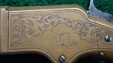 BEAUTIFUL FIRST MODEL FACTORY ENGRAVED HENRY RIFLE - 8 of 23