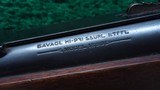 SAVAGE 99 IN SCARCE CALIBER 25-35 CF - 12 of 19