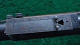 SPRINGFIELD 1884 TRAPDOOR RIFLE WITH ORIGINAL BAYONET IN CALIBER 45-70 - 13 of 23