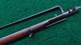 SPRINGFIELD 1884 TRAPDOOR RIFLE WITH ORIGINAL BAYONET IN CALIBER 45-70 - 7 of 23