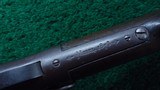 EXTREMELY RARE WINCHESTER 1873 15 INCH TRAPPER WITH A BUTTON MAG - 8 of 23