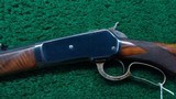 WINCHESTER 1886 DELUXE RIFLE IN CALIBER 45-90 - 2 of 26