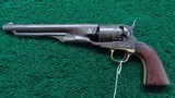 EARLY 1860 COLT PERCUSSION REVOLVER 44 CALIBER - 4 of 21