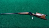 HI-WALL DELUXE STRAIGHT STOCK SCHUETZEN RIFLE WITH A TAKEDOWN FRAME IN CALIBER 22 LONG RIFLE - 17 of 18
