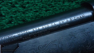 VERY RARE WINCHESTER MODEL 37A 410 CUT-AWAY - Image 6 of 18