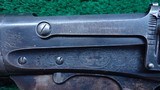 WINCHESTER MODEL 1895 TAKE DOWN DELUXE ENGRAVED SPORTING RIFLE - 8 of 17