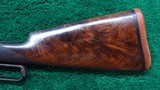 WINCHESTER MODEL 1895 TAKE DOWN DELUXE ENGRAVED SPORTING RIFLE - 14 of 17