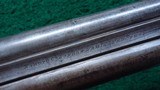 DOUBLE BARREL 10 GAUGE HAMMER BACK ACTION SHOTGUN - 6 of 19