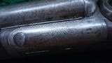 DOUBLE BARREL 10 GAUGE HAMMER BACK ACTION SHOTGUN - 12 of 19