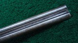 DOUBLE BARREL 10 GAUGE HAMMER BACK ACTION SHOTGUN - 7 of 19