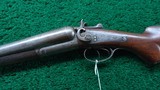 DOUBLE BARREL 10 GAUGE HAMMER BACK ACTION SHOTGUN - 2 of 19