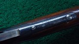 WINCHESTER FIRST MODEL 1894 RIFLE IN CALIBER 38-55 - 8 of 20