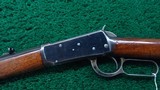 WINCHESTER FIRST MODEL 1894 RIFLE IN CALIBER 38-55 - 2 of 20