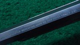 WINCHESTER FIRST MODEL 1894 RIFLE IN EXTREMELY FINE CONDITION AND CALIBER 38-55 - 10 of 19