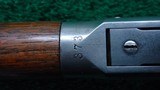 WINCHESTER 1894 FIRST MODEL RIFLE WITH SCARCE ROUND BARREL IN CALIBER 38-55 - 13 of 17