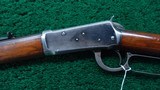 WINCHESTER 1894 FIRST MODEL RIFLE WITH SCARCE ROUND BARREL IN CALIBER 38-55 - 2 of 17