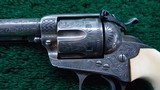 BEAUTIFUL PAIR OF COLT REVOLVER ENGRAVED BY CUNO HELFRICHT - 8 of 25