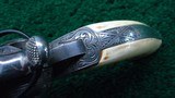 BEAUTIFUL PAIR OF COLT REVOLVER ENGRAVED BY CUNO HELFRICHT - 13 of 25