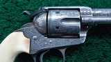 BEAUTIFUL PAIR OF COLT REVOLVER ENGRAVED BY CUNO HELFRICHT - 4 of 25