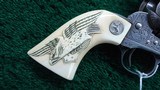 BEAUTIFUL PAIR OF COLT REVOLVER ENGRAVED BY CUNO HELFRICHT - 19 of 25