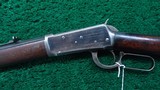 WINCHESTER FIRST MODEL 1894 RIFLE IN CALIBER 38-55 - 2 of 17
