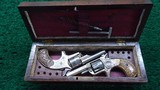 CASED PAIR OF COLT FACTORY ENGRAVED 22 CALIBER PISTOLS - 20 of 21