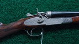 BEAUTIFUL SIDE LOCK DOUBLE BARREL HAMMER SHOTGUN BY ARMI F.LLI POLI - 1 of 25