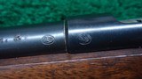 WINCHESTER MODEL 43 EXPERIMENTAL RIFLE IN CALIBER 22 WMR - 11 of 25