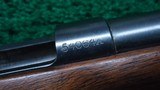 WINCHESTER MODEL 43 EXPERIMENTAL RIFLE IN CALIBER 22 WMR - 24 of 25