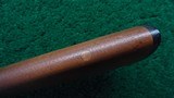 WINCHESTER MODEL 43 EXPERIMENTAL RIFLE IN CALIBER 22 WMR - 21 of 25