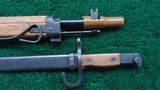 EARLY TYPE JAPANESE TYPE 99 ARISAKA RIFLE WITH BAYONET - 12 of 23