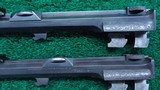2-BARREL SET GERMAN STALKING RIFLE IN CALIBERS 7MM x 57 AND 22 HORNET - 15 of 23
