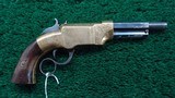VERY SCARCE SMALL FRAME VOLCANIC LEVER ACTION REPEATING PISTOL - 1 of 9