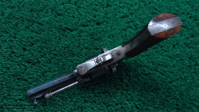 CASED BELGIUM REVOLVER UNUSUAL 4 INCH BAYONET - Image 4 of 17