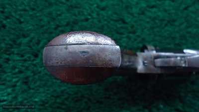 CASED BELGIUM REVOLVER UNUSUAL 4 INCH BAYONET - Image 14 of 17