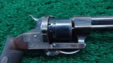 CASED ENGRAVED FRENCH PINFIRE REVOLVER BY LEBOUCHEUX - 6 of 19