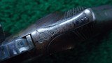 CASED ENGRAVED FRENCH PINFIRE REVOLVER BY LEBOUCHEUX - 12 of 19