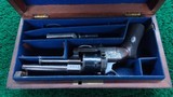 CASED ENGRAVED FRENCH PINFIRE REVOLVER BY LEBOUCHEUX - 17 of 19