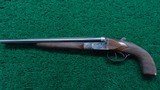 ONE OF A KIND 410 DOUBLE BARREL PISTOL BY FRANCOTTE - 2 of 21