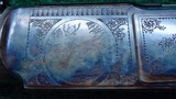 HIGHLY EMBELLISHED WINCHESTER 1876 RIFLE IN CALIBER 45-75 - 15 of 25