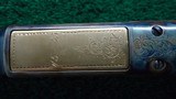 HIGHLY EMBELLISHED WINCHESTER 1876 RIFLE IN CALIBER 45-75 - 12 of 25