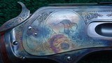 HIGHLY EMBELLISHED WINCHESTER 1876 RIFLE IN CALIBER 45-75 - 19 of 25