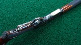 HIGHLY EMBELLISHED WINCHESTER 1876 RIFLE IN CALIBER 45-75 - 3 of 25