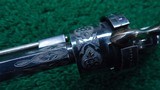ENGRAVED PINFIRE FRENCH REVOLVER - 8 of 14