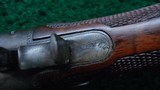 SHARPS 1878 ENGRAVED SPORTING RIFLE - 15 of 21