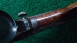 SHARPS 1878 ENGRAVED SPORTING RIFLE - 12 of 21