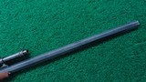DELUXE WINCHESTER 1885 LAUDENSACK SCHUETZEN RIFLE IN CALIBER 22 SHORT - 7 of 23