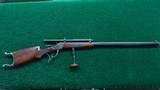 ONE OF A KIND FACTORY ENGRAVED WINCHESTER LO-WALL SCHUETZEN RIFLE - 25 of 25